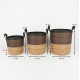 Straw Basket Set 3 Pcs